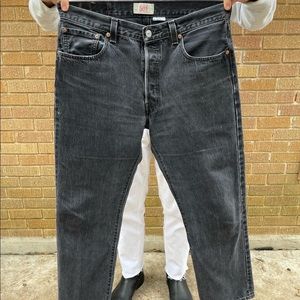Vintage Faded Black Levi’s 501